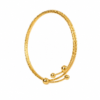 Celeste Spiral Cuff Bracelet