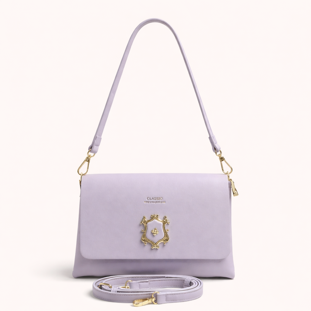 Classic Veloura Crest-PURPLE