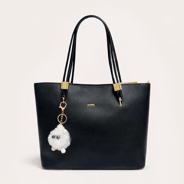Luxe Four Strap Signature Tote Bag