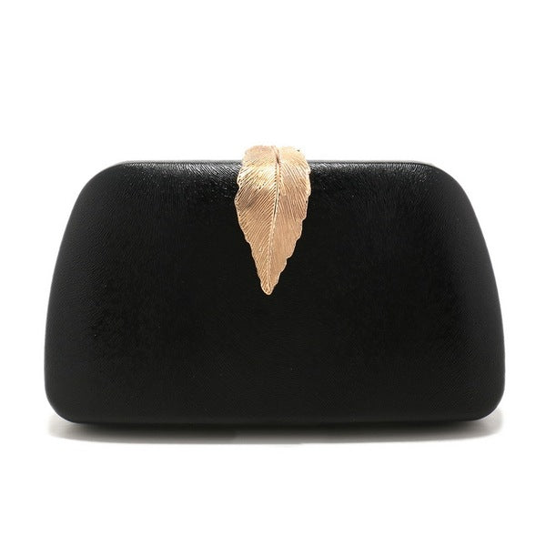 Golden Leaf Clutch