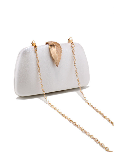 Golden Leaf Clutch