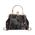 Noir Blossom Regal Clutch