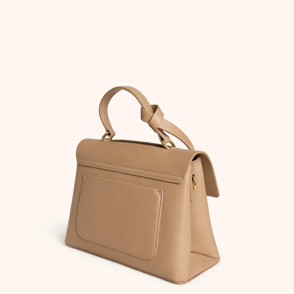 Classic Dual-Tone Structured Satchel